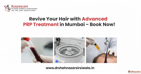 Revive Your Hair with Advanced PRP Treatment in Mumbai - Book Now