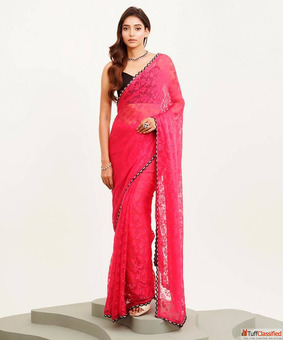 Buy Brasso Saree Online - New Collection of Brasso Sarees at Mirraw