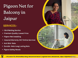 Pigeon Net for Balcony in Jaipur Best Service