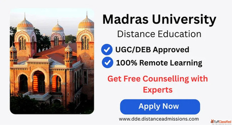 Choice Madras University Distance Education 2026 Admission