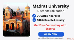 Choice Madras University Distance Education 2026 Admission