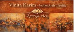 Vinita Karim - Indian Artist Profile Laasya Art
