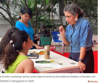 Seema Kohli - Indian Artist Laasya Art India