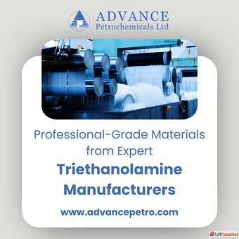 Professional-Grade Materials from Expert Triethanolamine Manufacturers
