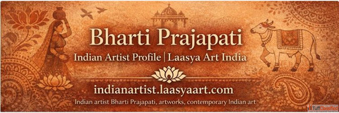 Bharti Prajapati - Indian Artist Laasya Art India