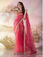 Latest Organza Saree Collection - Shop Online at Mirraw