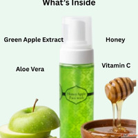 Dr. Bharti Taneja's Honey Apple Face Wash - Natural Glo...