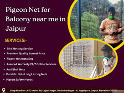 Premium Pigeon Net for Balcony Near Me Jaipur