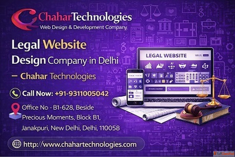 Chahar Technologies - Trusted Legal Website Design Company in Delhi