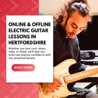 Electric Guitar Lessons in Hertfordshire for Beginners