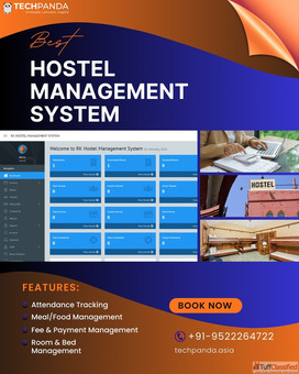 Manage Hostel Digitally with Cloud Tools Best Hostel Management System in Indore