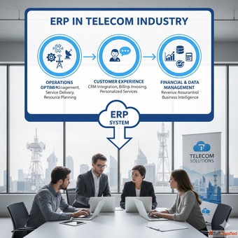 ERP in telecom industry in India