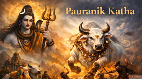Pauranik Katha आखर कय भगवन शव क बल वषभ क रप म अवतर लन पड जनए पर कहन