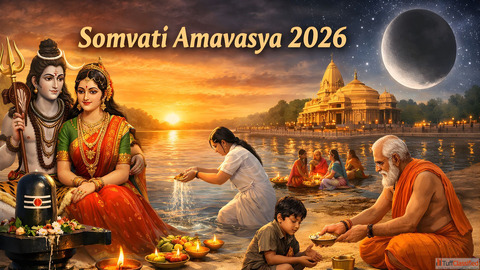 Somvati Amavasya 2026 समवत अमवसय क सह तथ शभ महरत और पजन वध जन