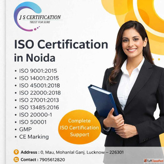ISO Certification in Noida 2026 Cost Process Consultant