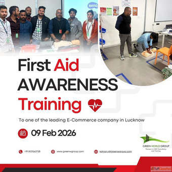 First Aid Awareness Training in Lucknow Green World Group's Corporate HSE Training