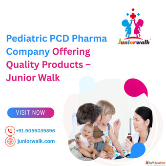 Pediatric Pharmaceutical Companies with Quality Products Junior Walk