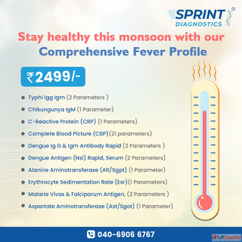 Comprehensive Fever Profile in Hyderabad - Accurate Diagnostic Testing