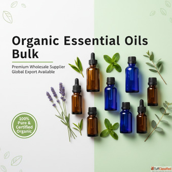 Organic Essential Oils Bulk Supplier - Aromaaz International Premium Wholesale Manufacturer