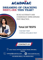 Acadmiacs Offline Test Series for NEETJEE Entrance Exam