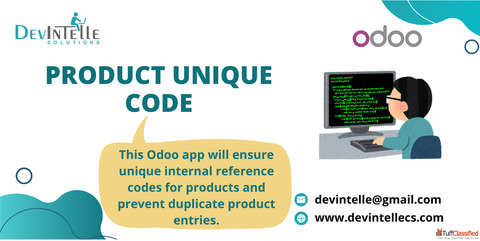 Product Unique Code in Odoo