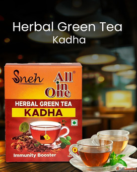 Ayurvedic Herbal Green Tea Kadha for Strong Immunity