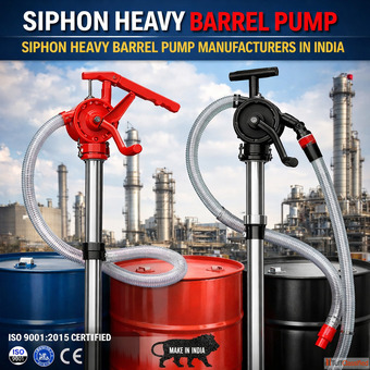 Siphon Heavy Barrel Pump Solutions