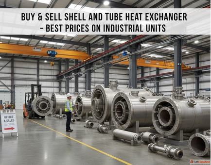 Buy Sell Shell and Tube Heat Exchanger - Best Prices on Industrial Units
