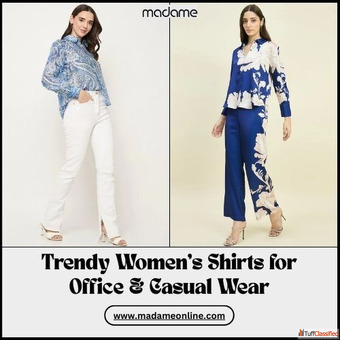 Trendy Women's Shirts for Office Casual Wear