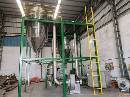 Spray Dryer that converts fluid into slurries