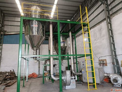 Spray Dryer that converts fluid into slurries