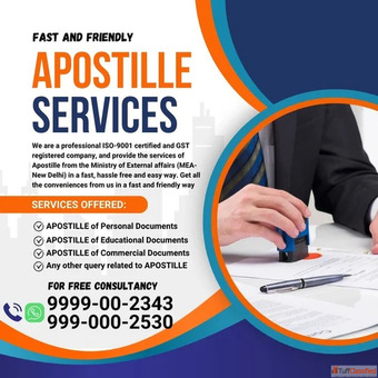 Certificate Apostille Online in Delhi NCR MEA Apostille Services in Delhi NCR