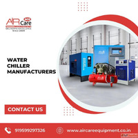 Trusted Water Chiller Manufacturers Air Care Equipments