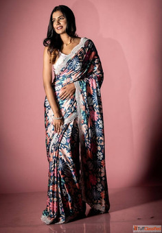 Shop Latest Satin Saree Styles with Best Offers