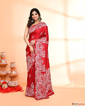 Buy Maroon Saree Online in Latest Patterns Deals