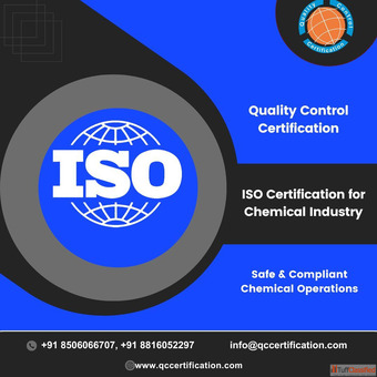 ISO Certification for Chemical Industry - ISO 9001 ISO 14001 ISO 27001