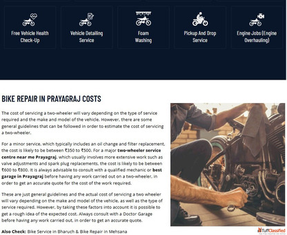 Do You Want Bike Repair Service in Prayagraj