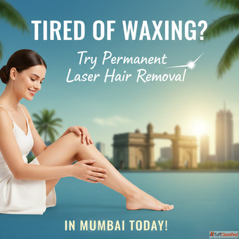 Tired of Waxing Try Permanent Laser Hair Removal in Mumbai Today