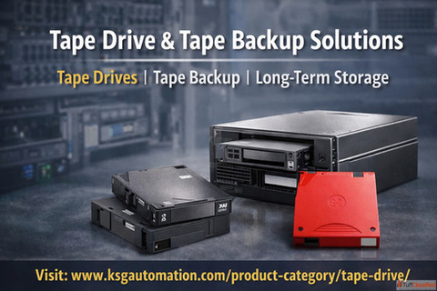 2. Enterprise Tape Drives for Secure Tape Backup - KSG Automation