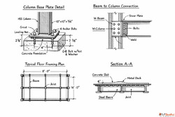 Structural Shop Drawings Services in Revit and AutoCAD