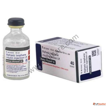 Human Mixtard 50 Injection 40IUml - Insulin Isophane Human Insulin - Exporter for Hospitals and clin