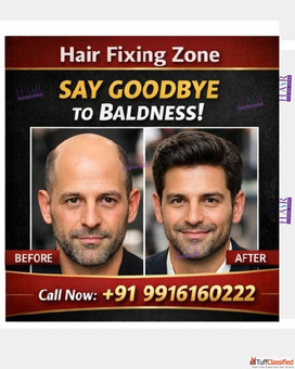 Walk In Bald... Walk Out Confident