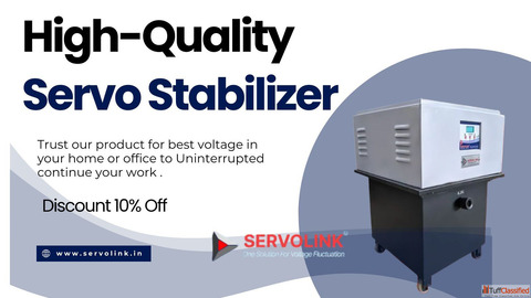 High Quality Servo Voltage Stabilizer Manufacturer in Faridabad