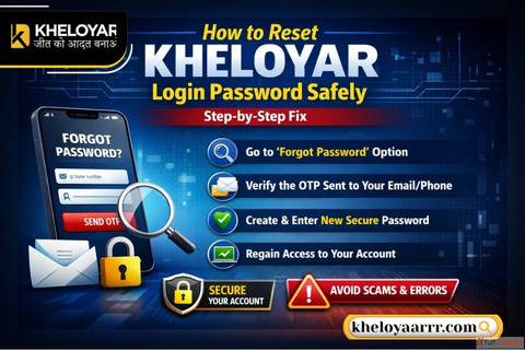 How to Reset Kheloyar Login Password Safely - Step-by-Step Fix
