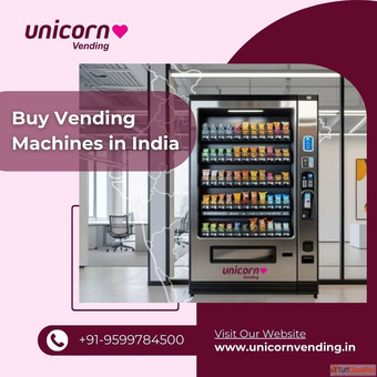 Buy Advanced Vending Machines in India at Best Prices