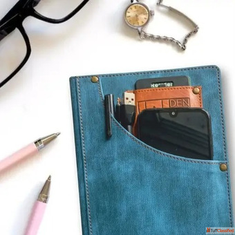 Personalized Travel Diary with Pockets