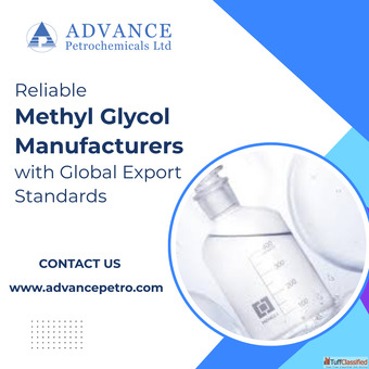 Reliable Methyl Glycol Manufacturers with Global Export Standards