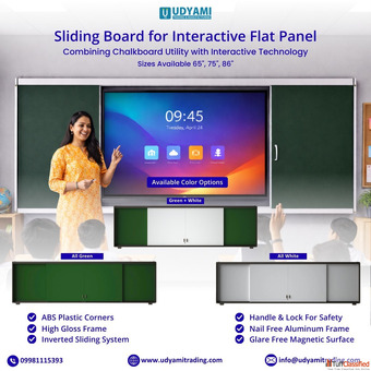 Interactive Flat Panel for Education in Indore Udyami Trading and Manufacturing