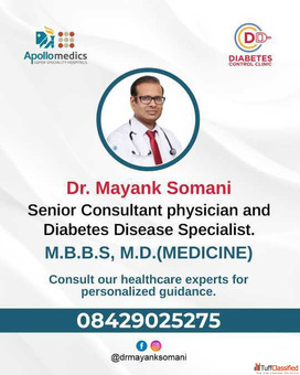 Best Diabetologist in Lucknow - Expert Diabetes Care Advanced Treatment Solutions
