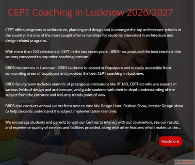 Searching for the Best CEPT coaching Classes in Lucknow
